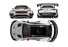 HPI160375 RS4 Sport 3 Flux Ford Mustang Mach-E 1400, 1/10 4WD RTR with 2.4GHz Radio System