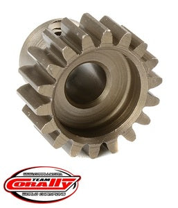 COR72518 32 Pitch Pinion - Short - Hardened Steel - 18 Tooth - Shaft Dia. 5mm