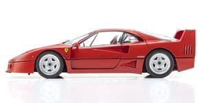 KYO08416R2 1/18 Scale Ferrari F40 Model Diecast Car (Red) This is a diecast model. This is not a functional Radio Controlled vehicle.