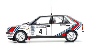 KYO08960B 1/18 Lancia Delta HF 4WD 1000 Lakes "Team Lancia" 1987 #4, Die Cast Model