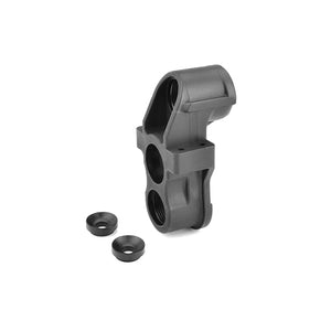 COR00180-009-1 Steering Block w/ Ball Cups (1) Front - Composite Fits: Python, Shogun, Radix4, Radix6, Muraco