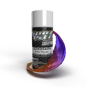 SZX05609 Color Change Aerosol Paint, Gold/Orange/Purple/Red, 3.5oz Can