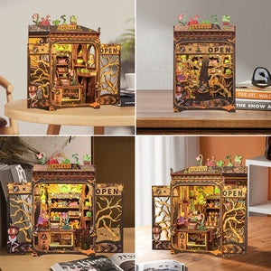 CUBMF03 Fantasy Plant Shop Book Nook