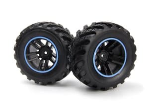 BZN540325 Spryte Wheels/Tires Assembled (Black/Blue)