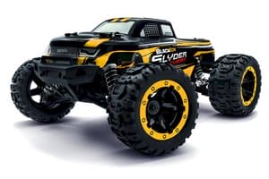 BZN540213 Slyder MT Turbo 1/16 4WD 2S Brushless Monster Truck - Yellow **If you do order from this Sale, ALL sales are final sale