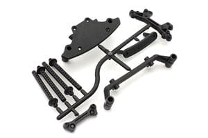 KYOFA553B TC Bumper and Body Mount Set for FZ02 Fazer Mk 2 Chassis