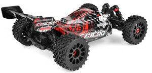 COR00289-R Syncro 2WD 1/8 3-4S Brushless Off Road Buggy, RTR, Red