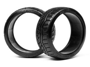 HPI4425 Falken Azenis RT615 T-Drift Tire, 26mm, (2pcs), for 1/10th on-road cars