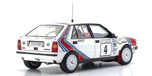 KYO08960B 1/18 Lancia Delta HF 4WD 1000 Lakes "Team Lancia" 1987 #4, Die Cast Model