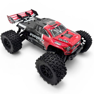 COR00230-R Furago XD 4WD 2S Small Scale, RTR Monster Truck, Red
