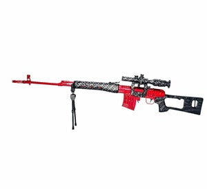 GOALTD-SVD GoatGuns "Red Team" SVD Sniper Rifle Metal Diecast Kit - Silver
