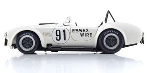 KYO08047EW 1/18 Scale Shelby Cobra 427 S/C Essex Wire #91 Model Diecast Car