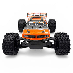 COR00231-O Punisher XD 4WD 2S Small Scale, RTR Monster Truck, Orange