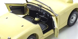 KYO08953PY 1/18 Scale Austin Healey Sprite Primrose/Yellow Model Diecast Car