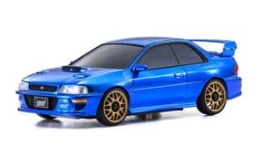 KYOMZP457CBL ASC MA020 Subaru Impreza 22B-STi Version Chrome Blue Kyosho 60th Anniversary