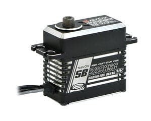 SAVSB3290SG-BE High Torque, High Voltage Brushless Servo, Black, 0.11sec/1041.6 oz/in @ 8.4V