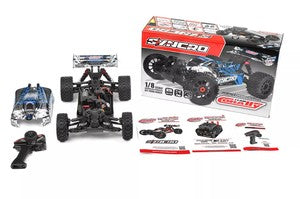 COR00289-B Syncro 2WD 1/8 3-4S Brushless Off Road Buggy, RTR, Blue