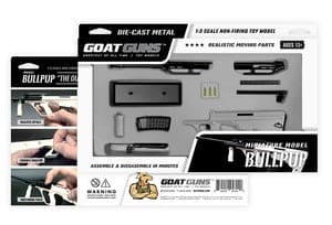 GOABP-WHITE 1/3 Scale Die Cast Bullpup Model, White