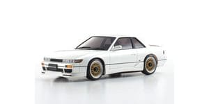 KYOMZP455PW ASC Nissan Silvia K's (S13) Aero Pearl White Mini-Z Autoscale Body