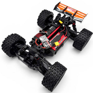 COR00231-O Punisher XD 4WD 2S Small Scale, RTR Monster Truck, Orange