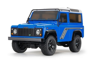 TAM47478-A 1/10 RC 1990 Land Rover Defender 90 Pre-Painted Truck Kit, w/ CC-02 Chassis