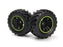 BZN540324 Spryte Wheels/Tires Assembled (Black/Green)