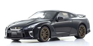 KYOKSR18057MP Kyosho Samurai Diecast 1/18 Nissan GT-R Premium Edition T-Spec (Midnight Purple)