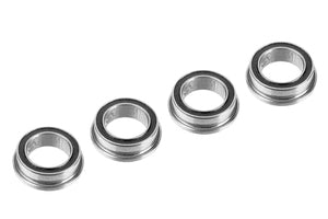 COR391438 Ball Bearing ABEC 3 - 1/4 x 3/8 - Flanged - 4 pcs