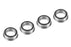 COR391438 Ball Bearing ABEC 3 - 1/4 x 3/8 - Flanged - 4 pcs