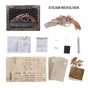 HOWS810 Steam Revolver - White