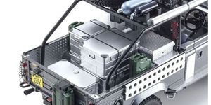 KYOKSR08903TR 1/18 Land Rover Defender Movie Edition, Resin Model