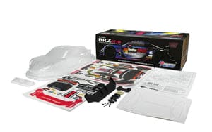 CIS16385 2021 Subaru BRZ GT300 190mm Hi-Def Clear Body with Decal Pack