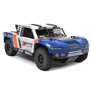 COR00478-B Shiroi XP6 1/8 6S Short Course Truck, Roller Version, Blue
