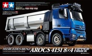 TAM56366  1/14 RC Mercedes Benz Arocs 4151 8x4 Tipper Truck Kit