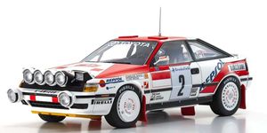 KYO08961B 1/18 Scale Toyota Celica GT-Four ST165 1991 Monte Carlo #2 Model Diecast Car