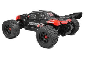 COR00292-R Punisher 4S Monster Truck RTR Version, Red