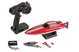 RGRB1133 LightWave Electric Micro RTR Boat; Red (For Extra battery order part number RGRB1168)