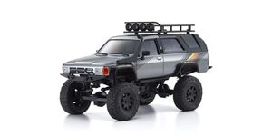 KYO32540GM 1/24 Mini-Z Toyota 4Runner 4x4 MX-01 with Axxessory Parts Dark Gray Metallic