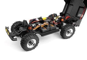 HPI160802 Venture18 Flux 1985 Toyota Hilux SR5, Brushless, Black
