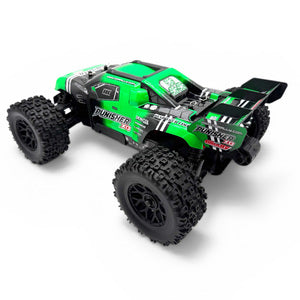 COR00231-G  Punisher XD 4WD 2S Small Scale, RTR Monster Truck, Green