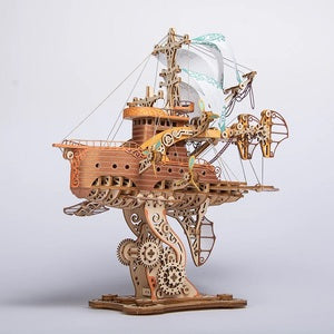 HOWS643 Around the World - MFantasy Steampunk Airship