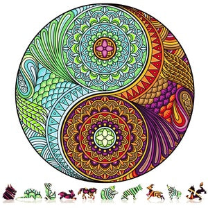 ZCPYY200 Yin Tang Wooden Puzzle, 200 pcs