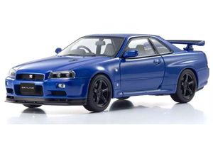 KYOKS03936BL 1/43 Nissan Skyline GT-R Vspec2 (Blue) Diecast Model