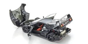 KYO08416BK 1/18 Ferrari F40 Scale Model, Black