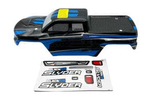 BZN540106 Slyder MT Body, Black with Blue Trim