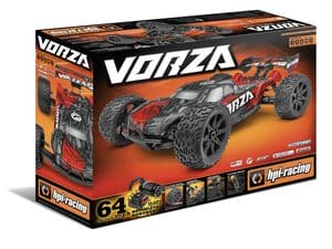HPI160181 Vorza Flux Truggy, 1/8 Scale 4WD RTR Brushless w/2.4GHz Radio System, Red