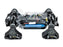 TAM58690-A 1/10 RC Landfreeder Quadtrack Kit, TT-02FT Chassis Kit