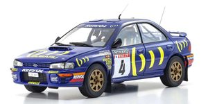 KYO08962A 1/18 Scale Subaru Impreza 1994 RAC #4 Model Diecast Car
