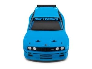 HPI160422 RS4 Sport 3 BMW E30 Driftworks, 1/10 4WD RTR with 2.4GHz Radio System, Battery, and Charger
