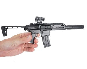 GOAMCX-BLACK 1/3 Scale Die Cast SIG MCX Model Rifle, Black
